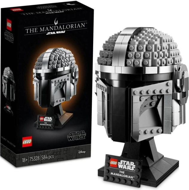 LEGO® Star Wars™ 75328 Шлемът на Мандалореца