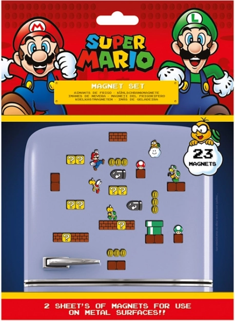 Комплект магнитчета Super Mario