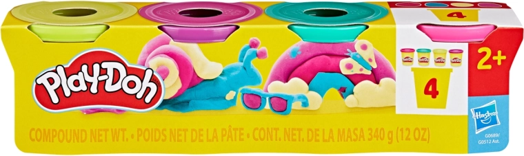 Play-Doh комплект моделин 4×85 г