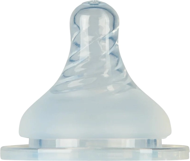 Mininor silicone teat for baby bottle 3 m+ - 1 piece