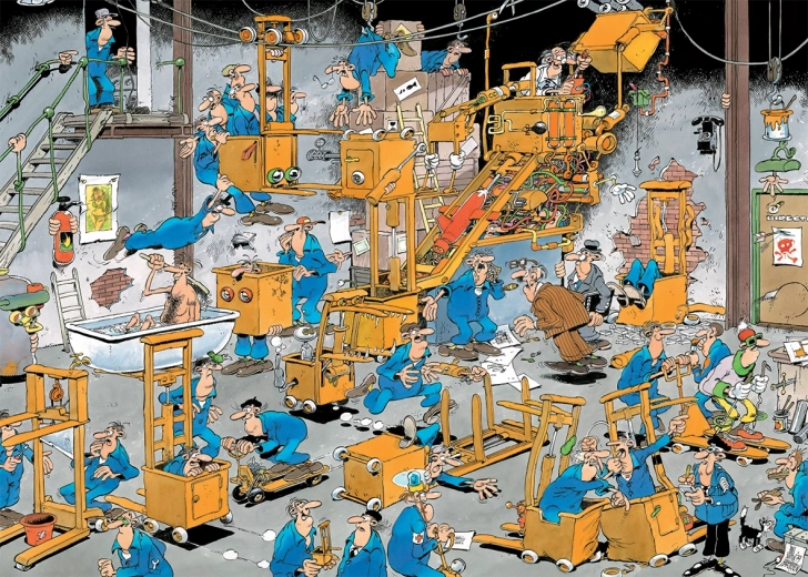 JUMBO Puzzle: Old Timers - Go Ahead! 1000 Pieces