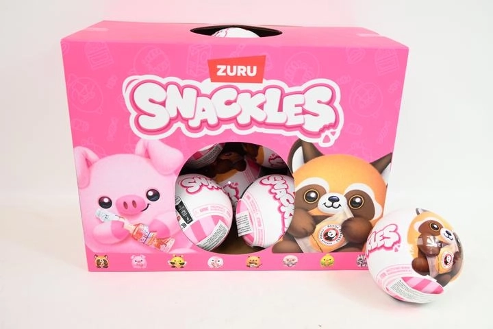ZURU Snackles плюшена играчка в изненадваща сфера – серия 3