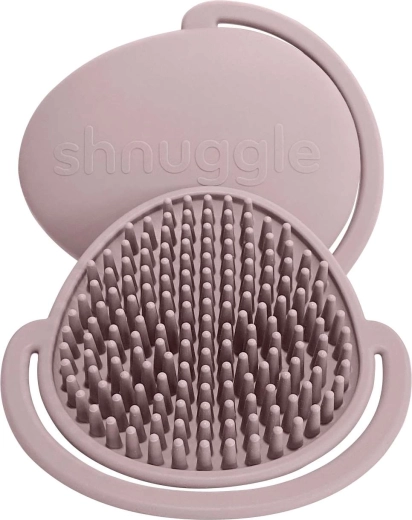 Shnuggle детска силиконова четка Blossom