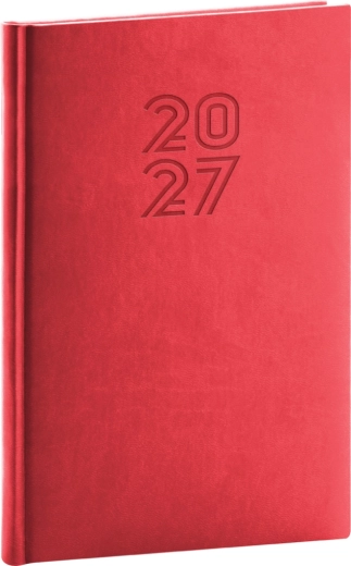 Notique weekly diary Aprint 2027 gray 15 × 21 cm