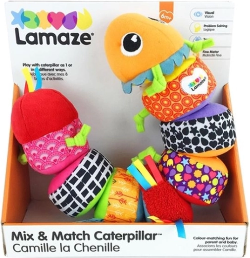TOMY Lamaze миксираща гъсеница Mix and Match