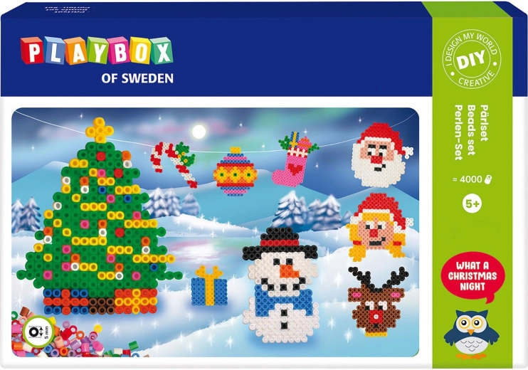 Playbox Ironing Beads Set Christmas 4000 pcs
