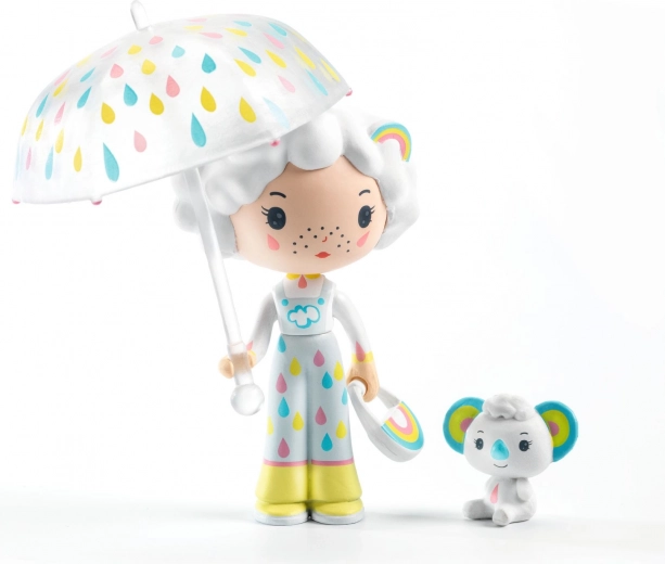 DJECO Tinyly Figures Prunelle and Bianca