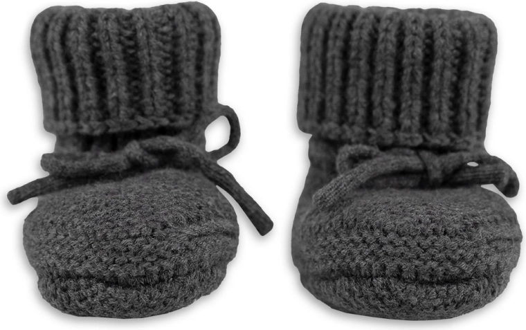 Lodger merino booties Pigeon 6–12 months