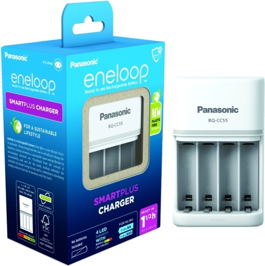 ENELOOP Smart & Quick Charger BQ-CC55 without batteries