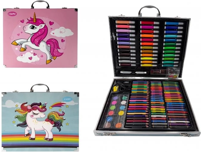 Art Suitcase Unicorn
