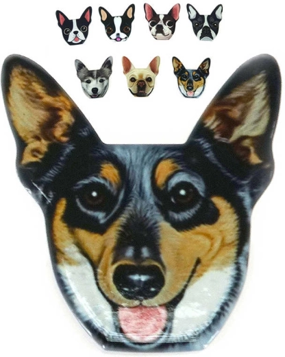 Dog magnet 7 cm - 1 piece