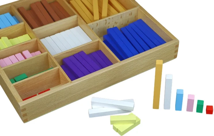 Visual Montessori aid for counting
