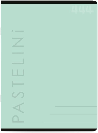 A4 Notebook PASTELINI green ruled 40 sheets