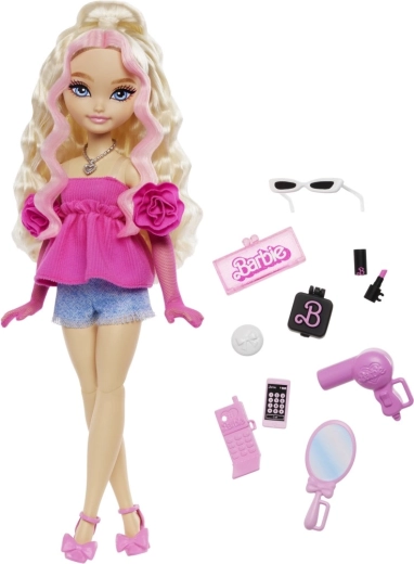 Hair styling and make-up play