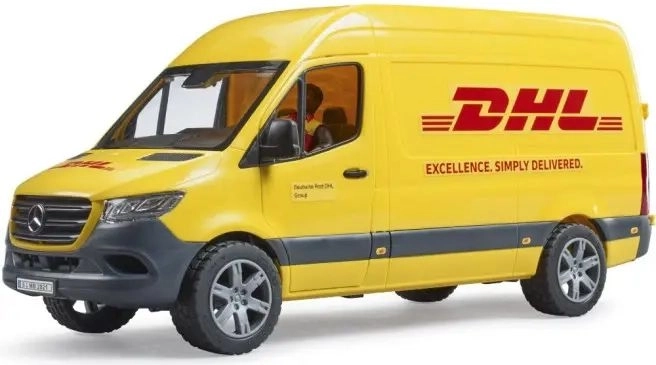Authentic DHL van