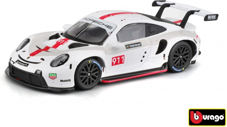 Метален модел на автомобил Bburago Porsche 911 RSR 1:43