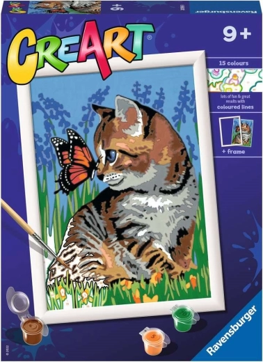CreArt рисуване по номера – Най-добри приятели 18 × 24 cm
