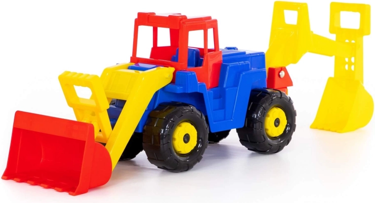 Front shovel for loading and transport
