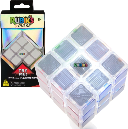 Rubik's Pulse light-up electronic 3x3 puzzle