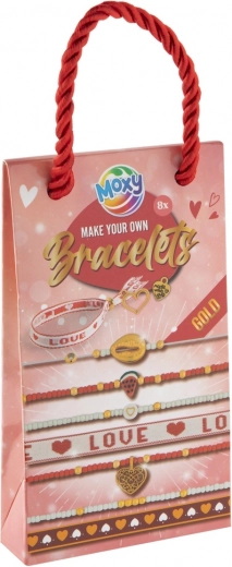 Creative Set for Making Golden Bracelets