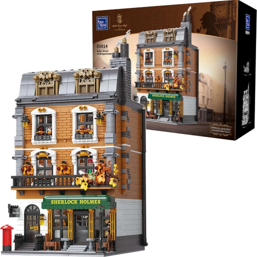 Конструктор PANTASY Sherlock Holmes Baker Street 221B – градска къща от 3047 части