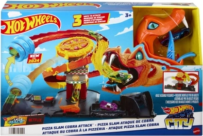 Hot Wheels City Pizza – атака на кобрата, игрален комплект