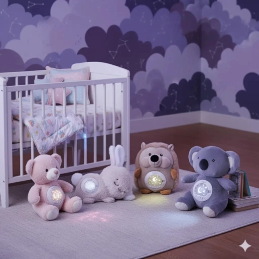 Starry-sky projector with 8 light effects