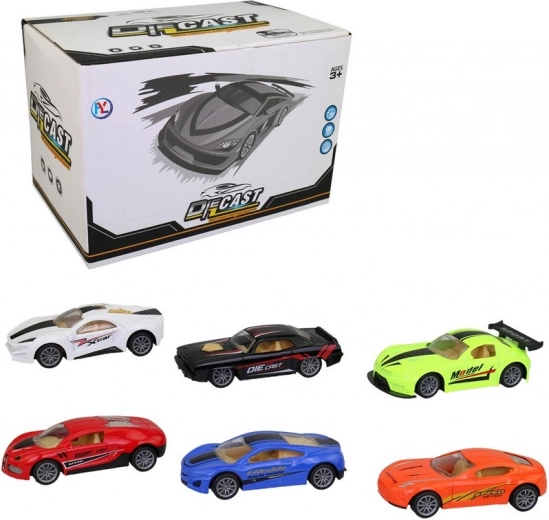 Metal car with reverse gear for kids
