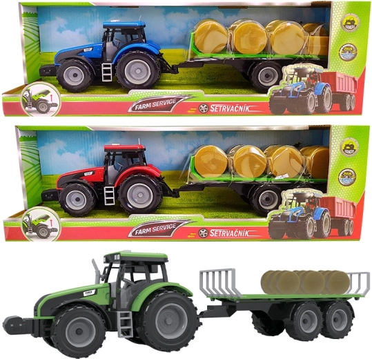 Hay Trailer Tractor with Sounds and Lights