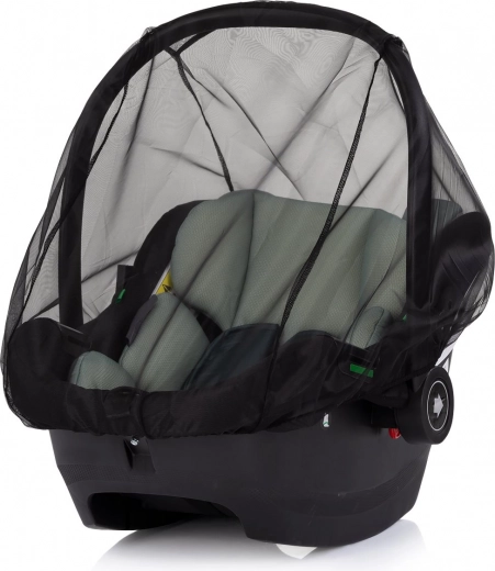 Universal mosquito net for car seat CHIPO LINO, black