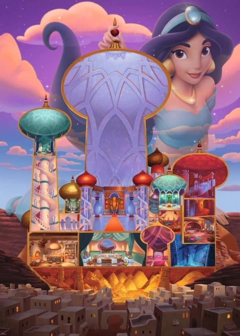 1000-Piece Disney Puzzle with Jasmine