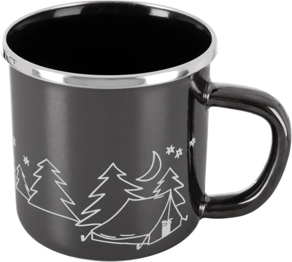 Enamel camping mug METALIC Lem Camp 0.41 l