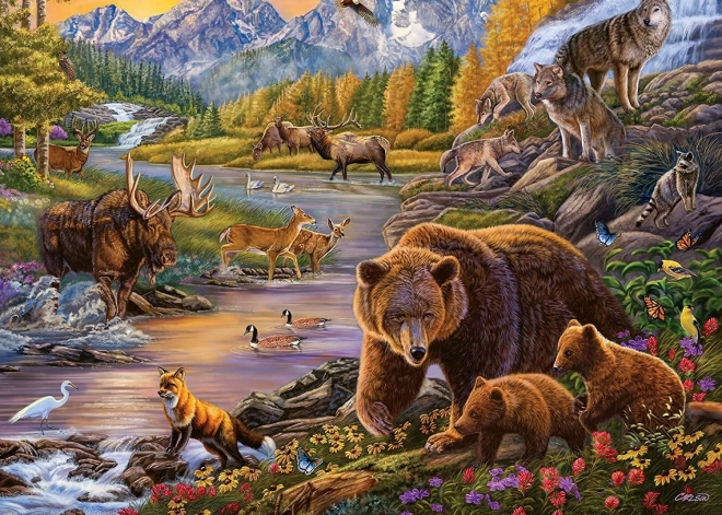 Ravensburger Пъзел Дивата природа XXL 500 части