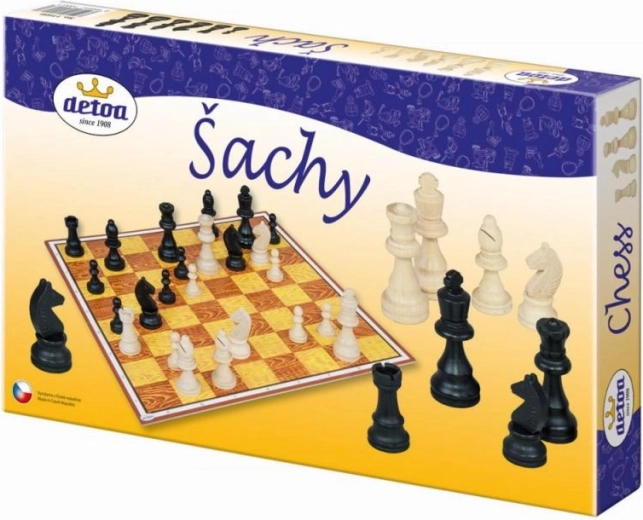 Detoa wooden chess for children and adults