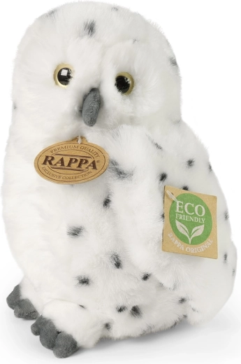 Rappa плюшена снежна сова 19 см eco-friendly