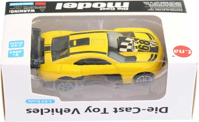 Metal body with detailed racing graphics