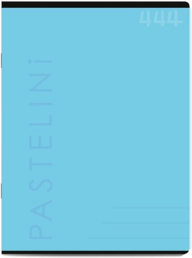 A4 Notebook PASTELINI blue, ruled, 40 sheets