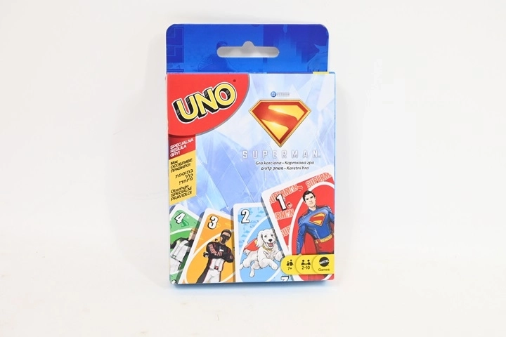 Картова игра UNO – филмова версия Superman
