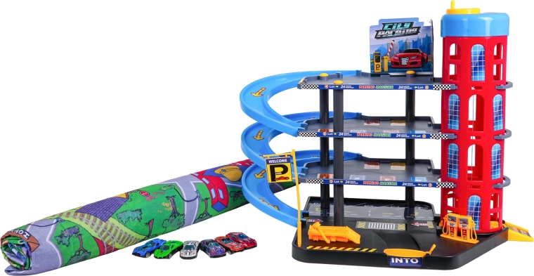 Голяма филцова игрова подложка с пътища