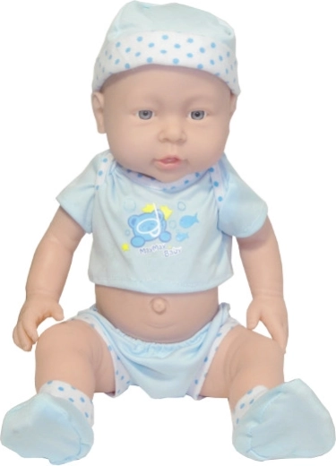 Baby boy doll 40 cm with sounds