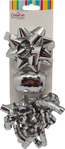 Gift set in metallic silver color, 3-piece