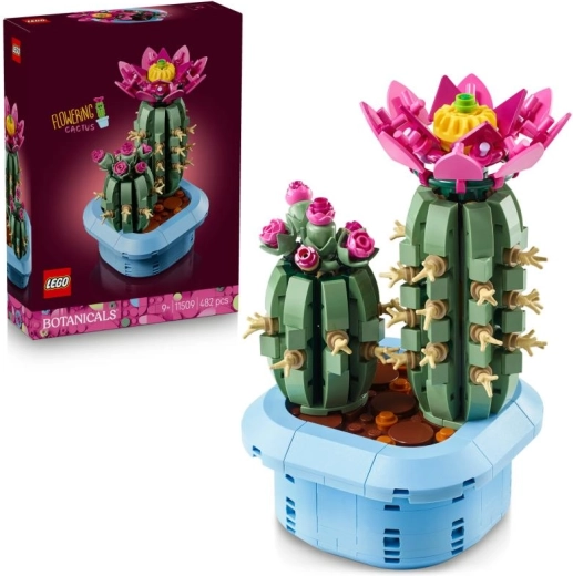 Цъфтящ кактус LEGO Botanicals – декоративен конструктор