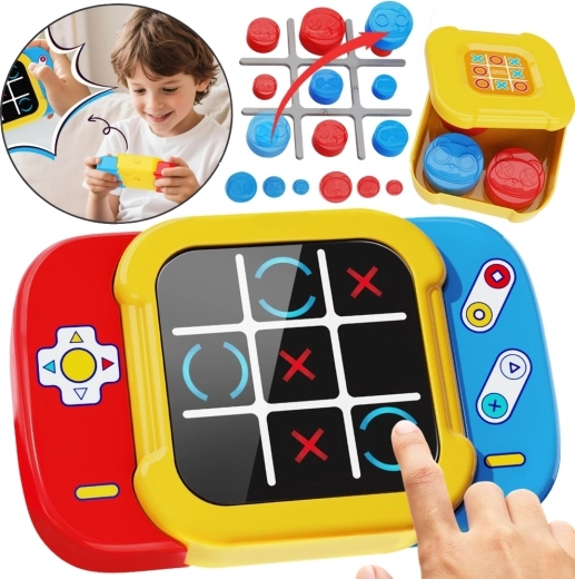 Електронна игра Морски шах WOOPIE 2в1 с тъчскрийн и колчета
