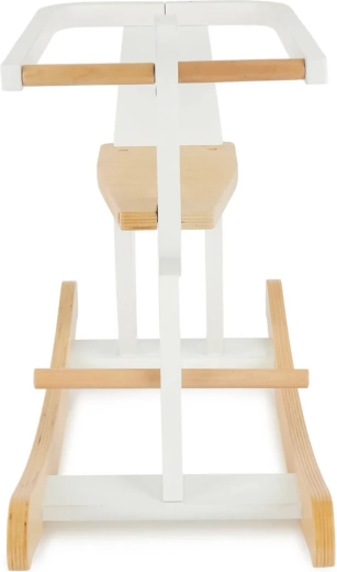 Bieco Wooden Rocking Horse with Safety Frame