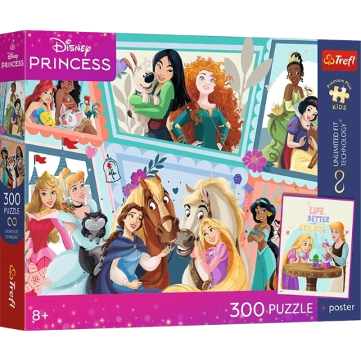 300 части с мотив Disney принцеси