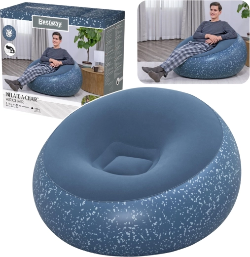 Надуваем стол Bestway Inflate-A-Chair, син