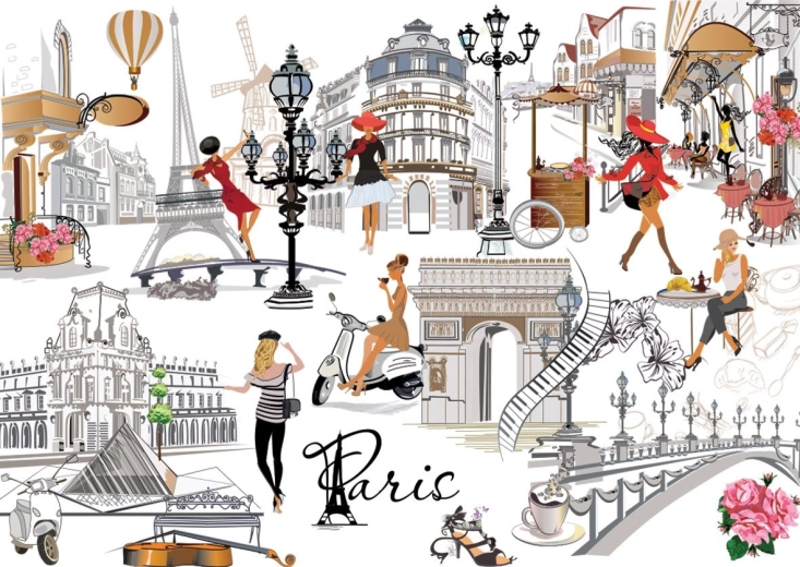 YAZZ Paris Puzzle (1000 pieces)