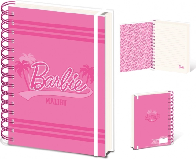 Спирален тефтер A5 BARBIE (Malibu) – редов