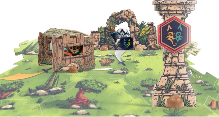 Engaging adventurous illustrations