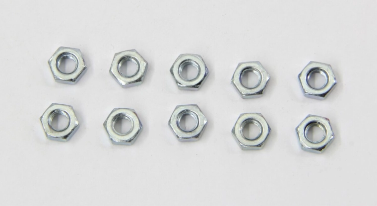 Jamara M4 Hex Lock Nuts - 10 Pieces